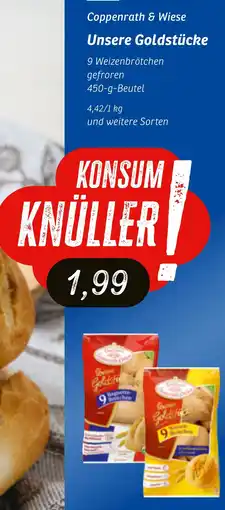 KONSUM Coppenrath & Wiese Unsere Goldstücke Angebot