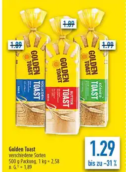 diska Golden toast toast Angebot