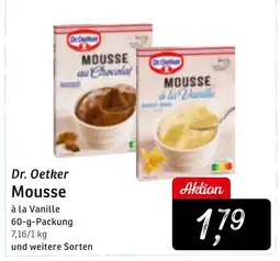 KONSUM Dr. Oetker Mousse Angebot