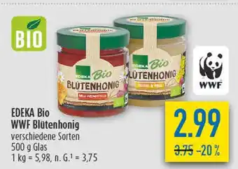 diska Edeka bio wwf blütenhonig Angebot