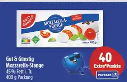 diska Gut & günstig mozzarella-stange Angebot