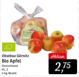 KONSUM Obstbau Görnitz Bio Apfel Angebot