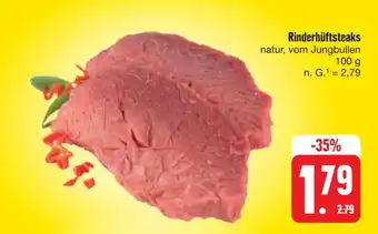 E-Center Rinderhüftsteaks Angebot