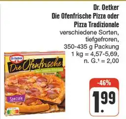 nah & gut Dr. oetker die ofenfrische pizza oder pizza tradizionale Angebot