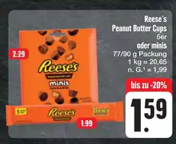 E-Center Reese's peanut butter cups Angebot