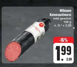 E-Center Wiltmann katenrauchwurst Angebot