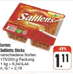 nah & gut Lorenz saltletts sticks Angebot