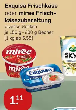 akzenta Exquisa frischkäse oder frischkäsezubereitung Angebot