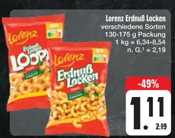 E-Center Lorenz erdnuß locken Angebot