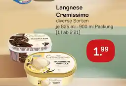 akzenta Langnese cremissimo Angebot