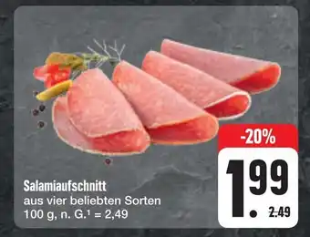 E-Center Salamiaufschnitt Angebot