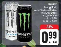 E-Center Monster energy drink Angebot