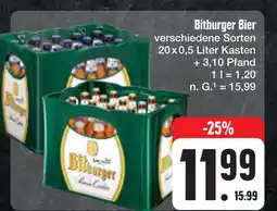 E-Center Bitburger bier Angebot