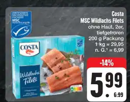 E-Center Costa msc wildlachs filets Angebot