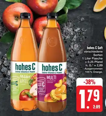 E-Center Hohes c milder apfel oder multi Angebot