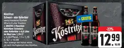 E-Center Köstritzer schwarz- oder kellerbier Angebot