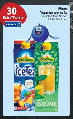 E-Center Pfanner teegetränk oder ice tea Angebot