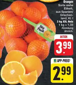 E-Center Orangen Angebot