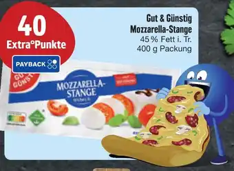 E-Center Gut & günstig mozzarella-stange Angebot