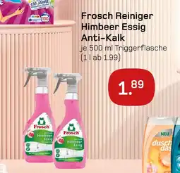 akzenta Frosch reiniger himbeer essig anti-kalk Angebot