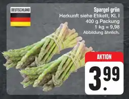 E-Center Spargel grün Angebot