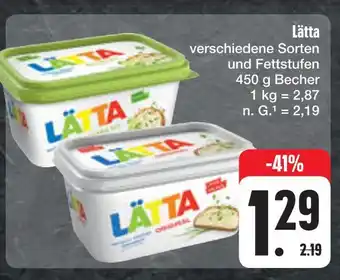 E-Center Lätta lätta Angebot