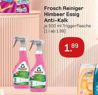 boni Center Frosch reiniger himbeer essig anti-kalk Angebot