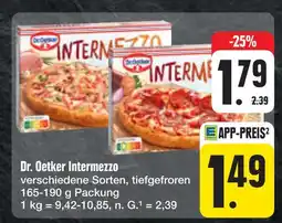 E-Center Dr. oetker intermezzo Angebot