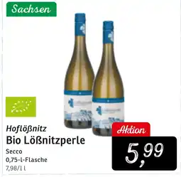 KONSUM Hoflöẞnitz Bio Lößnitzperle Angebot