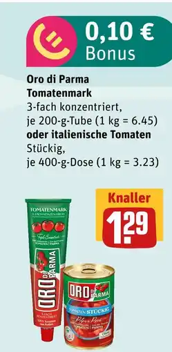 akzenta Oro di parma tomatenmark oder italienische tomaten Angebot