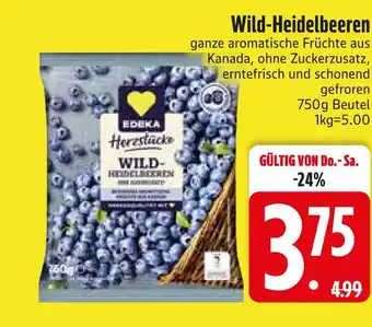 Edeka Edeka wild-heidelbeeren Angebot