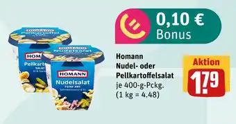 akzenta Homann nudel- oder pellkartoffelsalat Angebot