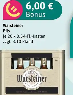 boni Center Warsteiner pils Angebot