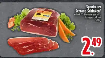 Edeka Spanischer serrano-schinken Angebot