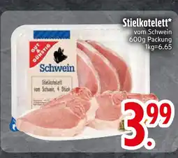 Edeka Schwein stielkotelett Angebot