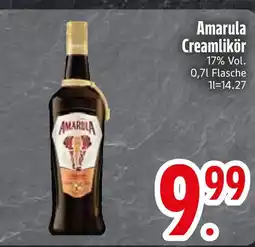 Edeka Amarula creamlikör Angebot