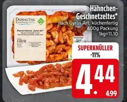 Edeka Donautal hähnchen-geschnetzeltes Angebot