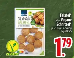 Edeka Edeka falafel oder vegane schnitzel Angebot