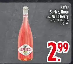 Edeka Käfer sprizz, hugo oder wild berry Angebot