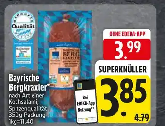 Edeka Bayrische bergkraxler bayrische bergkraxler Angebot