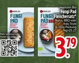 Edeka Hermann.bio fungi pad fleischersatz Angebot