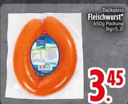 Edeka Delikatess fleischwurst Angebot