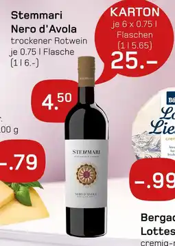 boni Center Stemmari nero d'avola Angebot