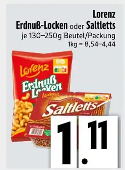 Edeka Lorenz erdnuß-locken oder saltletts Angebot