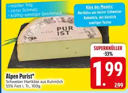 Edeka Purist alpen purist Angebot