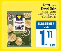 Edeka Edeka gitter- oder kessel-chips Angebot