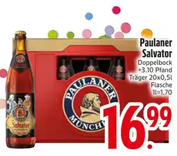 Edeka Paulaner salvator doppelbock Angebot