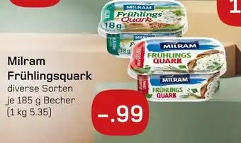 boni Center Milram frühlingsquark Angebot