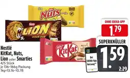 Edeka Nestlé kitkat oder nuts oder lion oder smarties Angebot