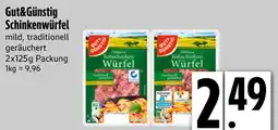 Edeka Gut&günstig schinkenwürfel Angebot